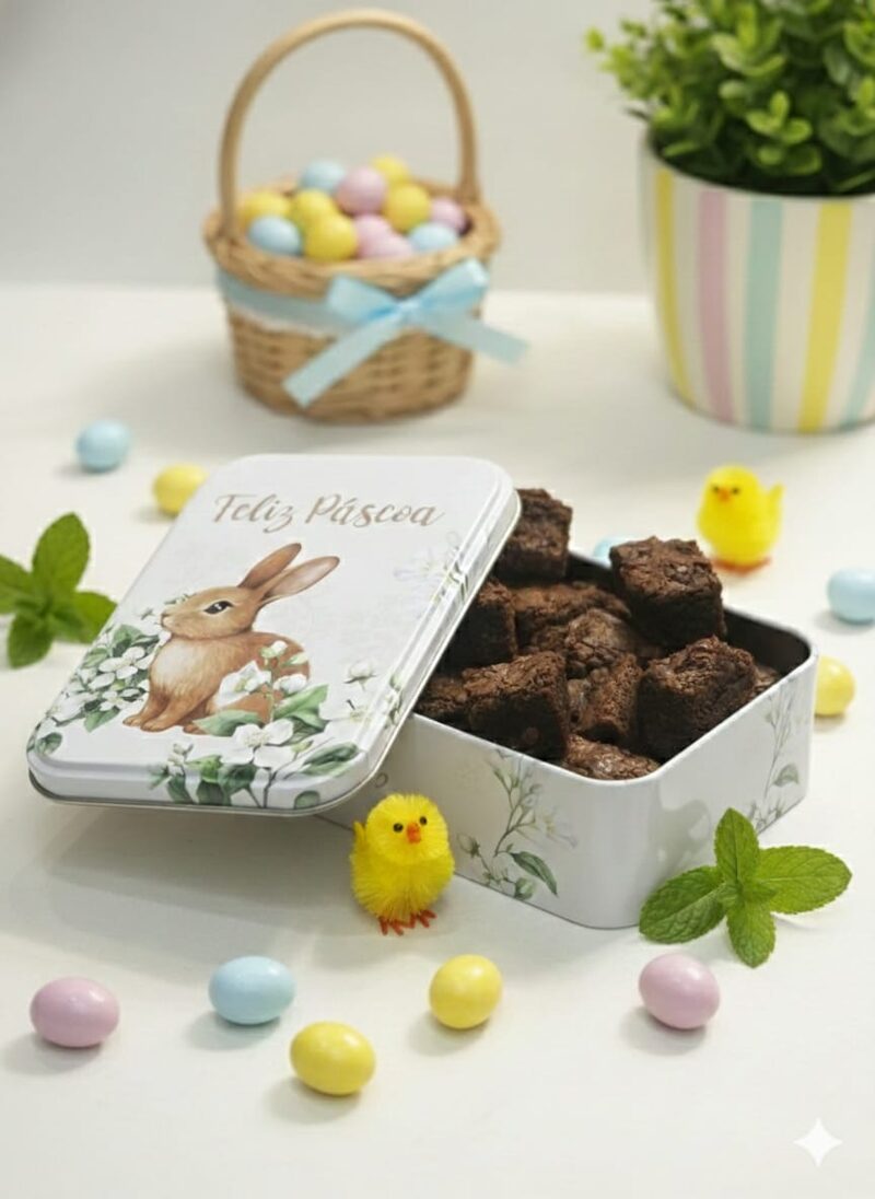 Brownie Bites na Latinha